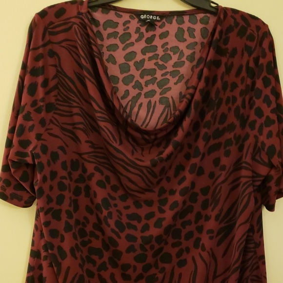 George Animal Print Blouse - Picture 3 of 4